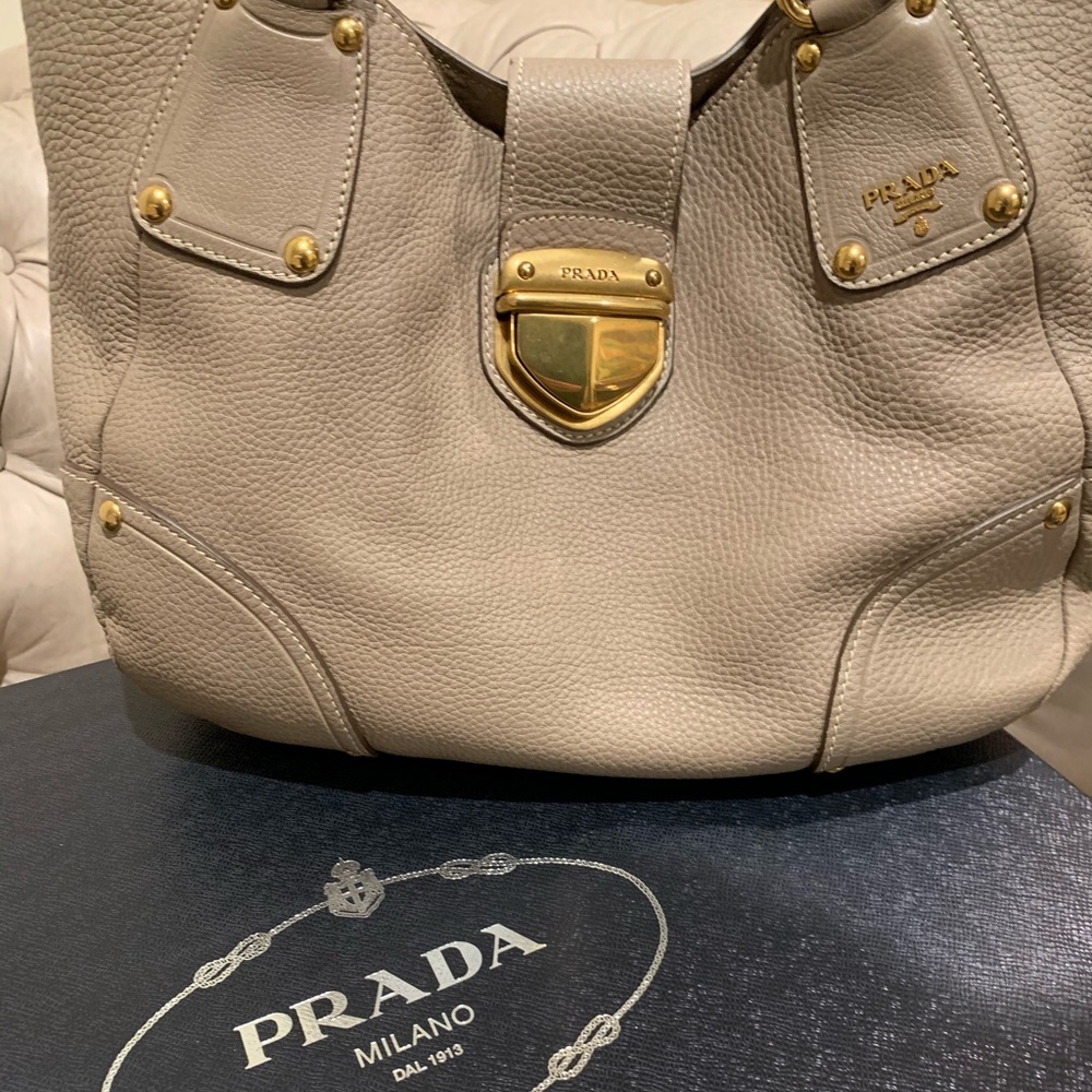 Authentic Brand New Prada genuine leather handbag